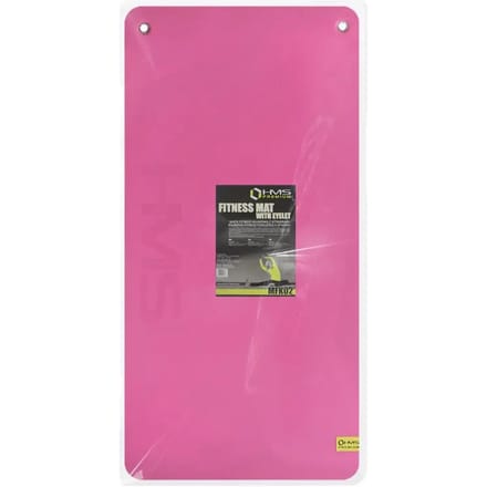 HMS Premium MFK02 - Fitnessmat - Antislip - 2 cm Dikte - Roze/Zwart