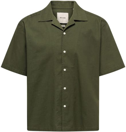 Only & Sons Reid Resort Shirt Heren - Maat XXL