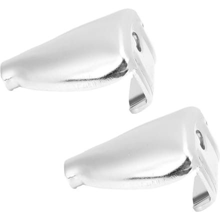 2 Pièces Cosse de Caisse Claire Fer Couleur Chrome Accessoires d'Entretien d'Instrument de Musique WC704 white