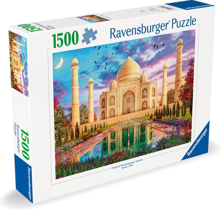 Ravensburger puzzel Betoverende Taj Mahal - Legpuzzel - 1500 stukjes