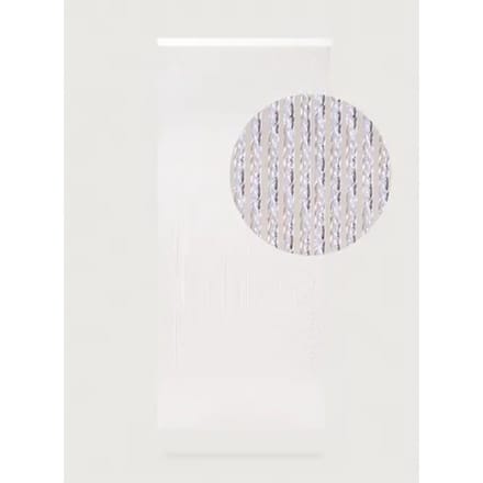 Degor Vliegengordijn Paola - 100x230cm - Wit - Kunststof