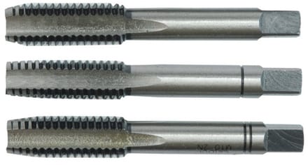 Vorel - Metrische M12 Binnen Tapset - Staal - Drie Delig - Professioneel