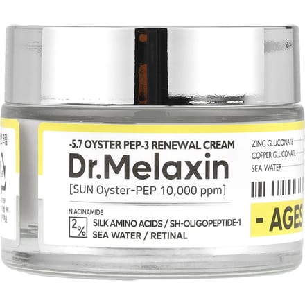 Crème Peptidique d'Huître Dr.Melaxin Raffermissante Hydratante 50ml Hydratant Visage Soin Coréen