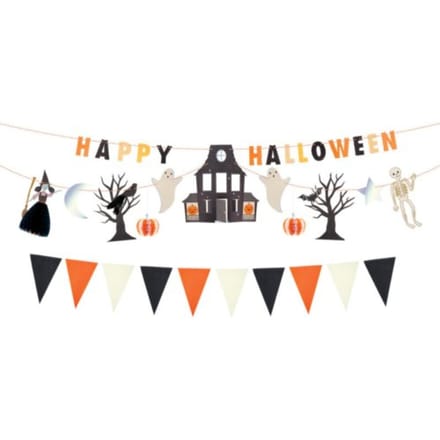 Meri meri halloween slinger 2,4 m - happy halloween
