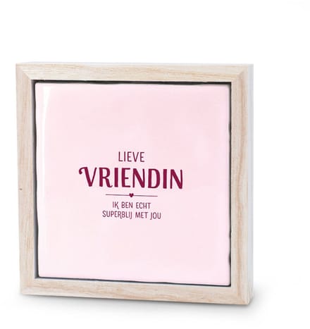 Liefs in een lijstje - Lieve vriendin