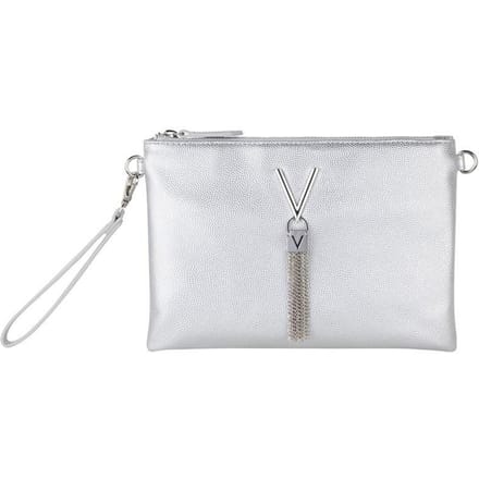 VALENTINO Schoudertas Koppeling Divina Clutch Argento Zilverkleurig