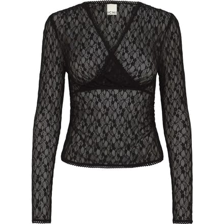 Dames-T-shirt met lange mouwen Ichi Lacey 2