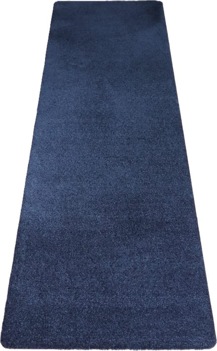 PRIMA - Soft - Badmat - wastafelmat - loper - donker blauw - 60x180cm - antislip