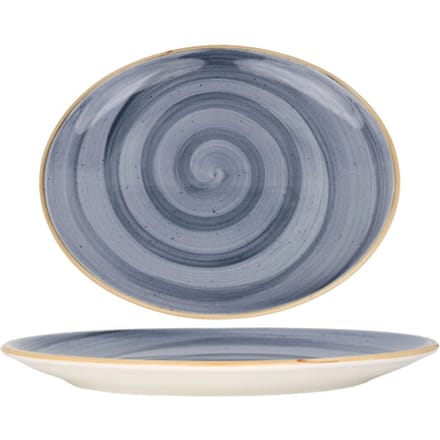 Bonna Serveerschaal - Aura Dusk - Porselein - 31 cm - set van 2