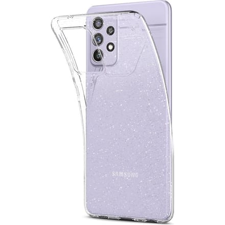 Spigen - Liquid Crystal Samsung Galaxy A72 Hoesje - Glitter/Transparant