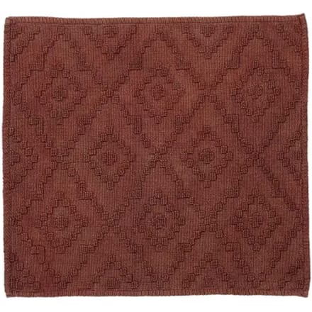 Sealskin Aztec Badmat 60x60cm Donkerrood