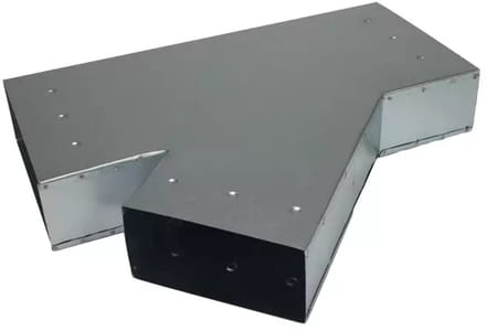 T-stuk 45 graden 220x80 - 170x80 tbv instortkanaal