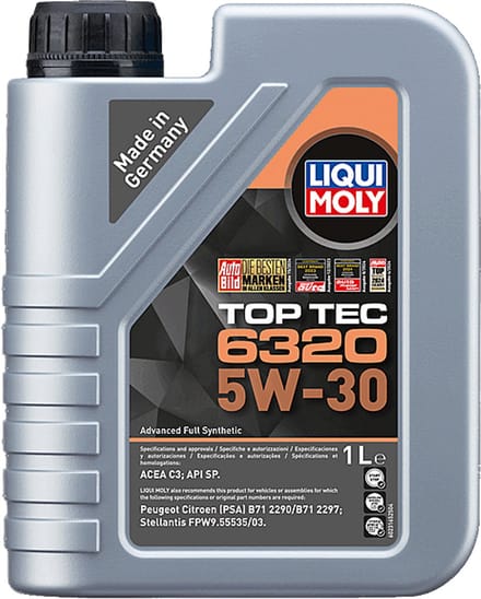Liqui Moly Top Tec 6320 5w30 Motorolie 1 liter