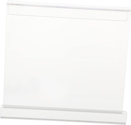 Loopband Boekhouder - Tablet E-reader Steun - Sport En Lezen - Transparant Acryl - 23x20.3cm - Transparant