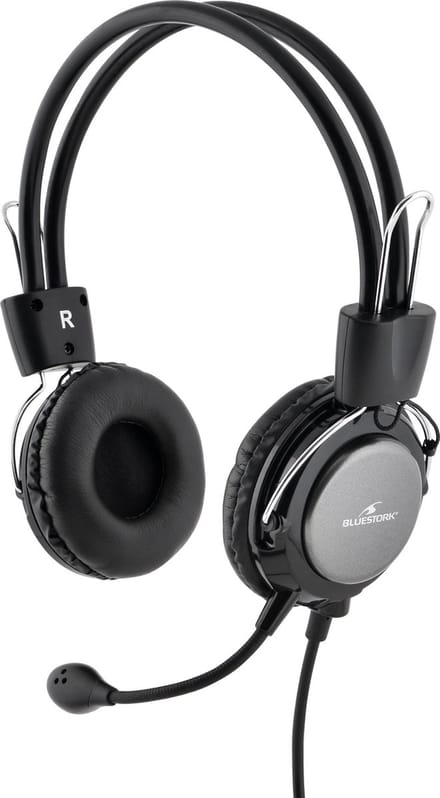 Headphones with Microphone Bluestork MC-201