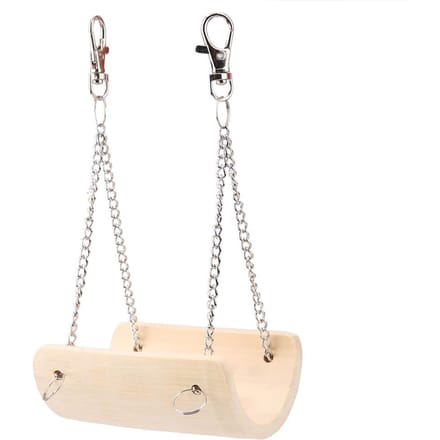 Kleine Dieren Hamster Houten Schommel Huisdier Grappig Hangend Speelgoed Kooi Speelgoed white