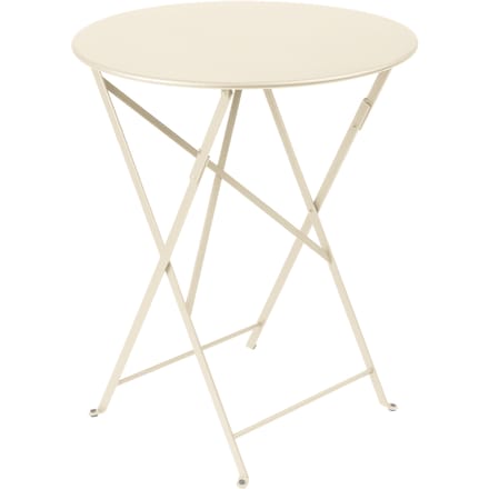 Fermob BISTRO klaptafel rond - FermobE8Latte-Beige - Ø 60 cm