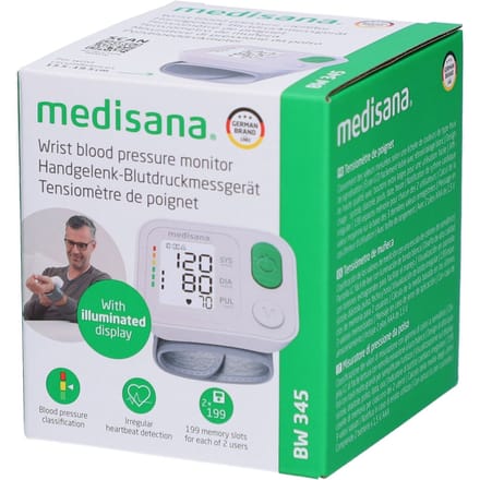 Medisana BW 345 51073 Bloeddrukmeter Pols