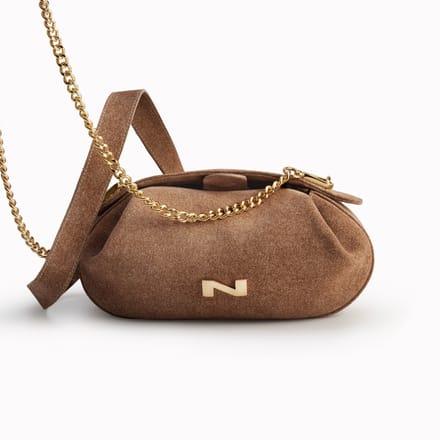 Nathan Baume Thalie Suede Denim| N261-32-02 D Cappucino
