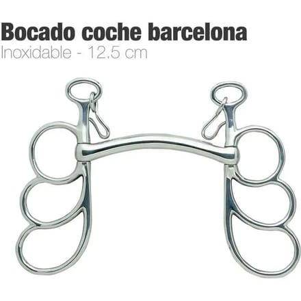 Hoofdstel bit voor paarden Zaldi Barcelona 212692