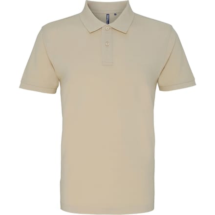 Asquith & Fox Heren Poloshirt met korte mouwen (Natuurlijk)