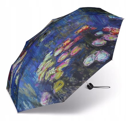 Happy Rain Alu Light Art Monet IV - Lichtgewicht paraplu