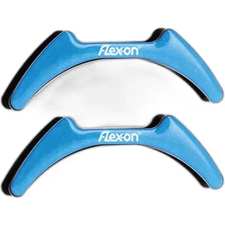 Cyan Silver stickers voor de stijgbeugels Flex-On