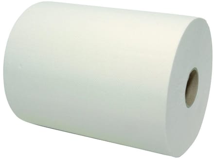 6st mini matic rollen XL wit 6rollen Ø18,2cm 100% cellulose wit T7 + dop (8309000)
