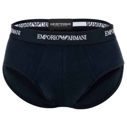 Emporio Armani 3P herenslips basic blauw