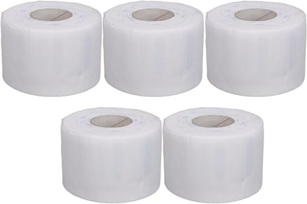 Nekstrips Kapper - Nekpapier Haar - Hygiënisch Knippen - Huidvriendelijk Rekbaar - 5 Rollen - Wit