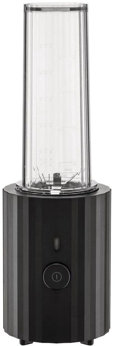 Alessi Plissé Personal Blender Zwart