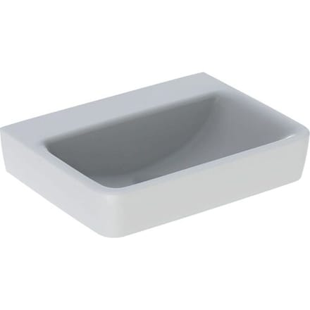Geberit Renova Plan hand-rinse basin 50 cm without tap hole, without overflow 501.631.00.1