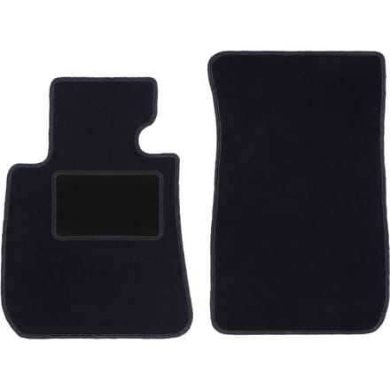 Voormatten zwart voor: BMW 1 E87 hatchback (2004-2011)