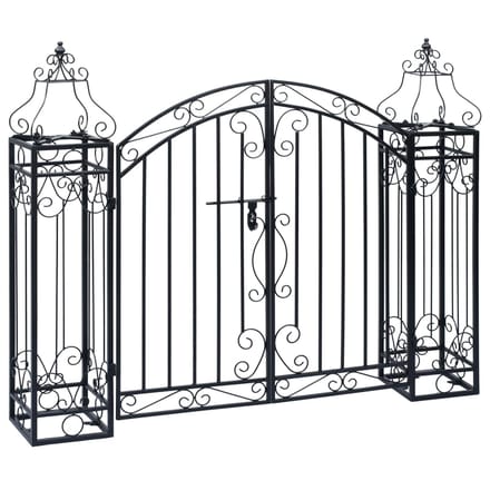 Decoratieve Tuinpoort Smeedijzer 122 * 20,5 * 100 cm