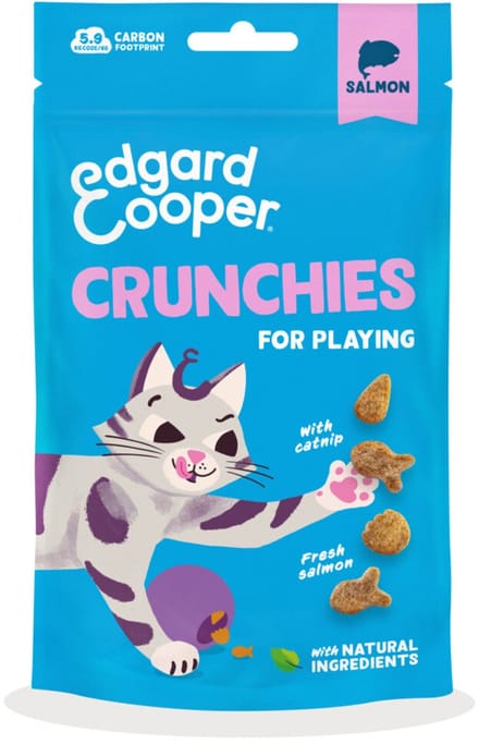 Edgard&Cooper Crunchies - Kattensnack - Zalm 50 g