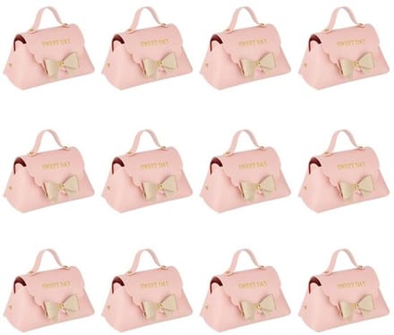 Dailygoody - Lederen Strik Geschenkdozen - Herbruikbare Snoepdozen