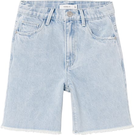 Name it short meisjes - blauw - NKFbella - maat 122