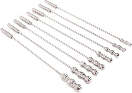 Kiotos - Urethral Sound Rosebud Dilators - Set Van 8 Stuks