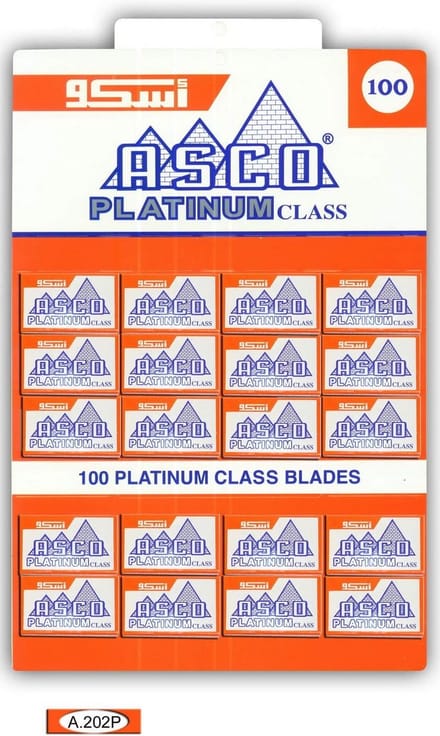 Scheerbladen - Scheermesjes - Dagelijkse Verzorging - Platinum Coating - 100 Stuks - Zilver