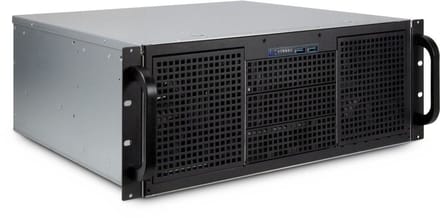 Inter-Tech IPC 4U-40240 - Case - Server (Rack) - Zwart