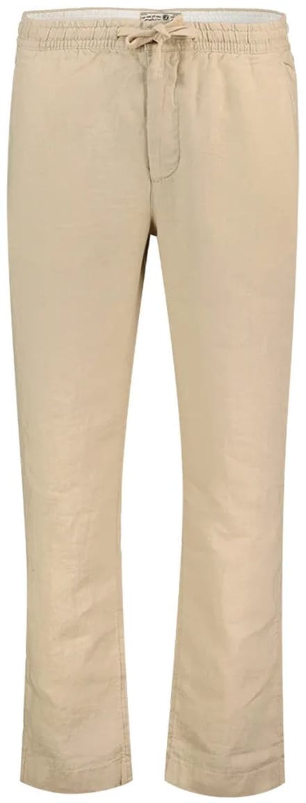 Superdry Merchant Linen Broek Beige L Man