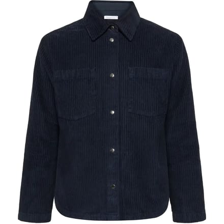 Damesoverhemd met lange mouwen KnowledgeCotton Apparel Irregular corduroy