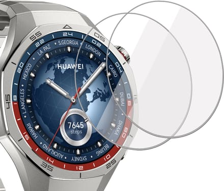 2x Geschikt voor Huawei Watch GT 5 Pro 46mm - Screenprotector - Beschermglas Folie