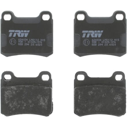 Remblokset TRW GDB294, achter