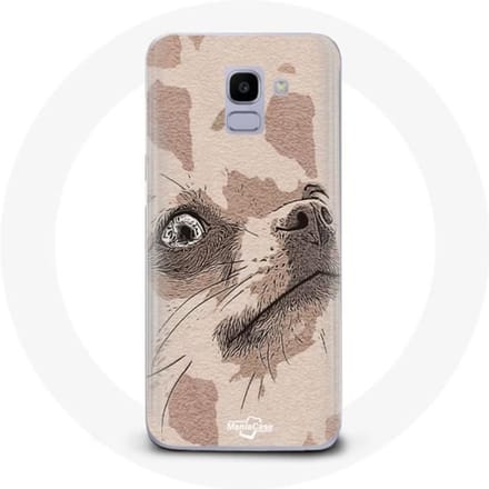 Coque pour Samsung Galaxy A8 2018 Chihuahua Race de chiens