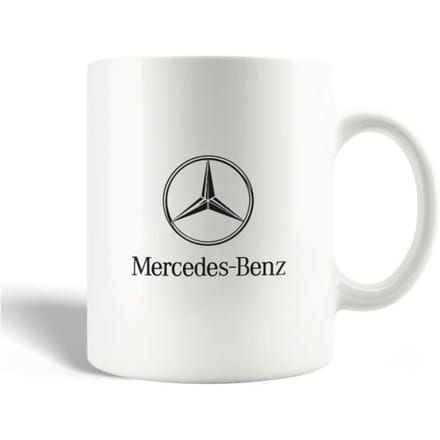 mok - Mercedes-Benz - Auto - Keramiek - Grijs - 30cl - Vaatwasmachinebestendig