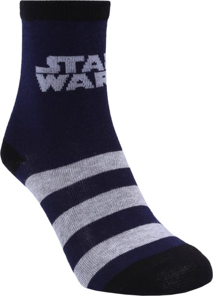 Marineblauwe en grijze STAR WARS DISNEY sokken