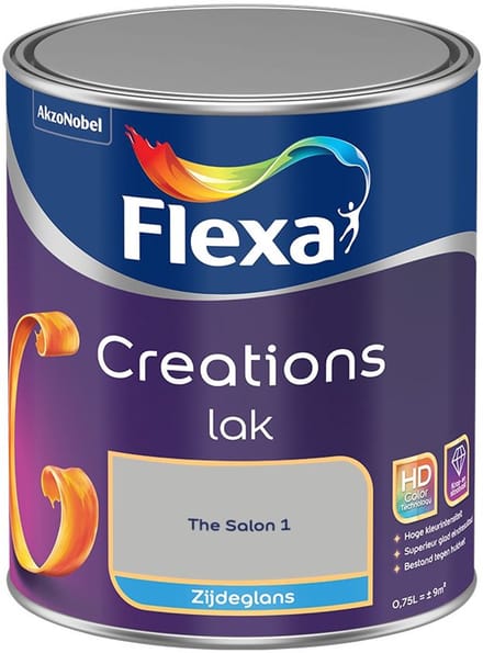 Flexa - Creations Lak Zijdeglans - The Salon 1 - Mengverf - 750 Ml