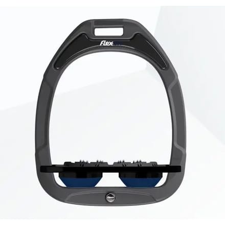 Ultra Grip Platte Steigriemen Antraciet/Zwart/Marine Flex-On Green Composite