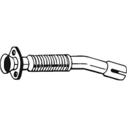 Reparatie pijp, katalysator BOSAL 713-351